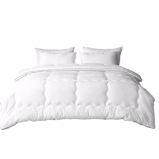 Jaje Custom Wholesale Home Ultrasonic King Size Competitive Price Air Condition Luxury Summer Organic Cotton Polyeste Bed Sheet Bedspread Set Quilt with Bag